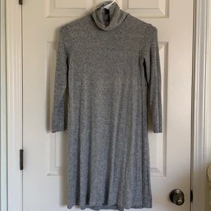 3/4 length sleeve swing soft sweater dress xsmall